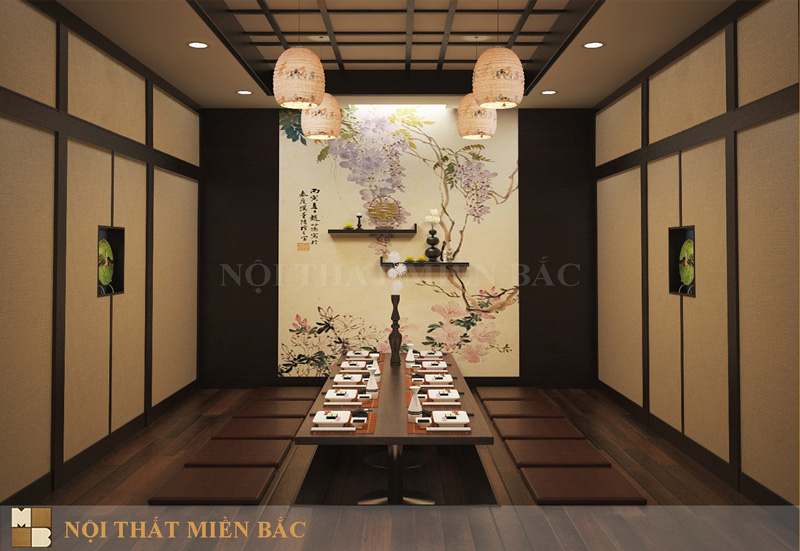 Thiết kế nội thất nhà hàng Nhật cao cấp và sang trọng - view9